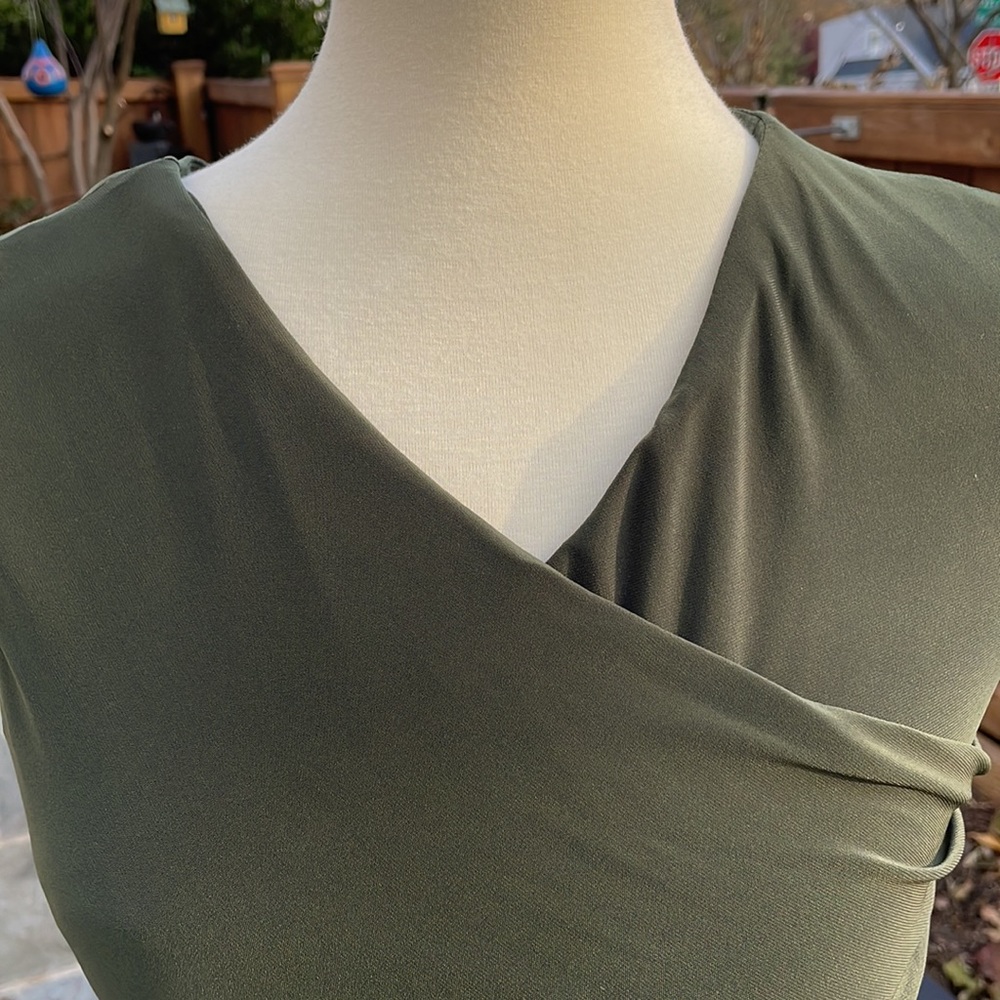 Ralph Lauren Side Ruching Bodycon Dress - Picture 4 of 8